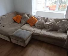 L shaped couch
