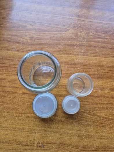 2 Vintage Storage Jars