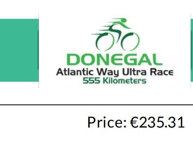 Donegal 222km Cycle Ticket