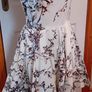 Dress, cream grey and orange Image 7