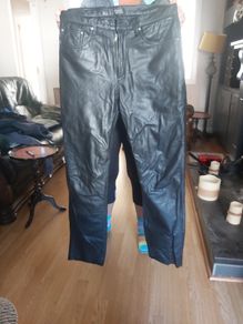 Leather trousers mens