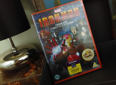 Iron Man - Rise Of Technovore ! DVD ! Anime / Cartoon from 2013 ! (DVD + UV COPY)