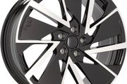 18" Octavia Type black Alloys Seat Audi Skoda Vw 5x112