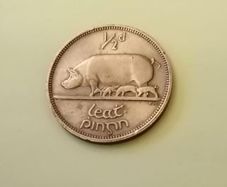 1965 Eire 1/2d Half Penny