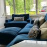 Content by Conran Navy Velvet Sofa Suite Image 7