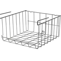 Under shelf storage basket