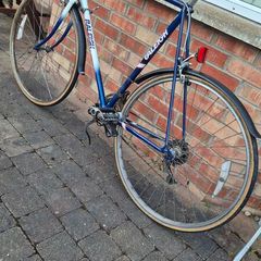 Classic vintage retro road racing bike raleigh