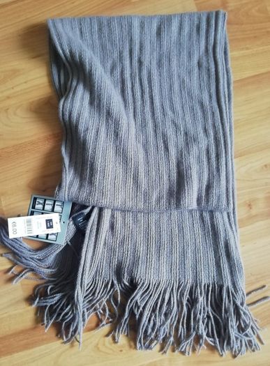 New Long Beige Scarf
