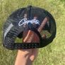 Cortez black trucker cap Image 3
