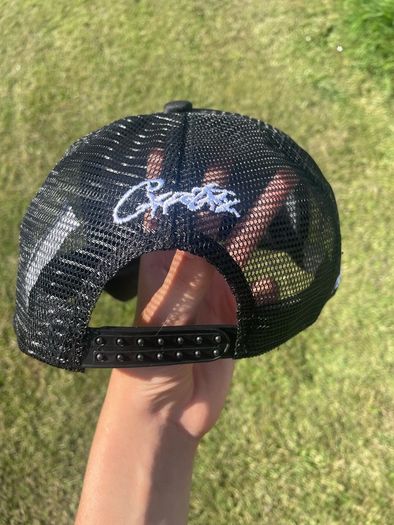 Cortez black trucker cap