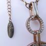 Absolute Jewellery Gold Plated Unique Pendant and Chain Image 6