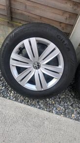 Vw caddy steel wheels x3