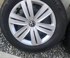 Vw caddy steel wheels x3