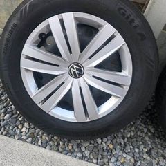 Vw caddy steel wheels x3