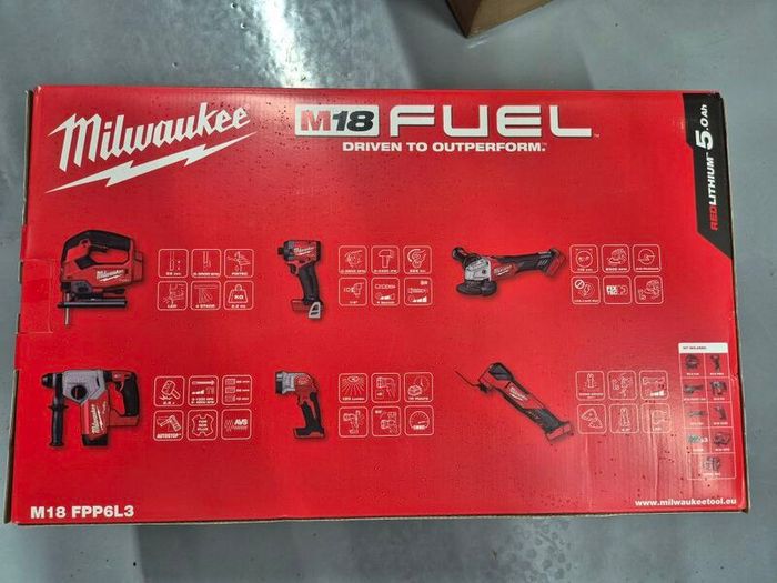 Milwaukee M18FPP6L3 Fuel 6 Piece Tool Kit