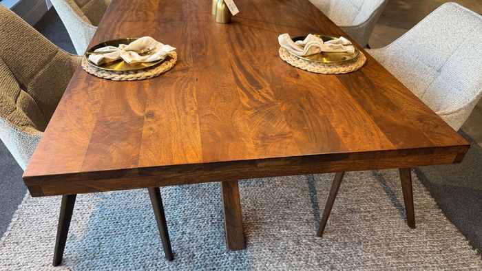 Ex Display 180cm Solid Wood Dining Table, Ex Display