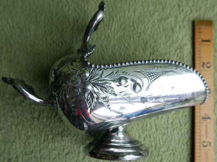 Vintage Silver Plate Sugar Scoop