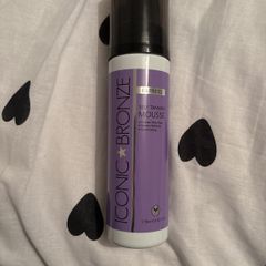Iconic bronze self tanning mousse - express