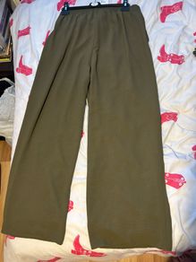 Elasticated Waist Wide Leg Trousers