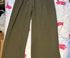 Elasticated Waist Wide Leg Trousers