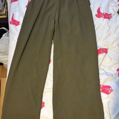 Elasticated Waist Wide Leg Trousers