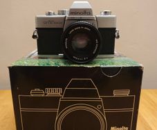 Minolta SRT100X (1978) + MD Rokkor 50mm f/2 - Serviced & in Original Box ! Film Camera