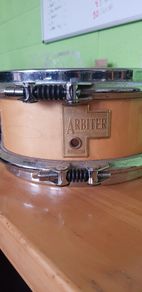 10" X 5 1/2" Arbiter Snare Drum with soft case