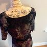 Floral Velveteen  Dress Image 3
