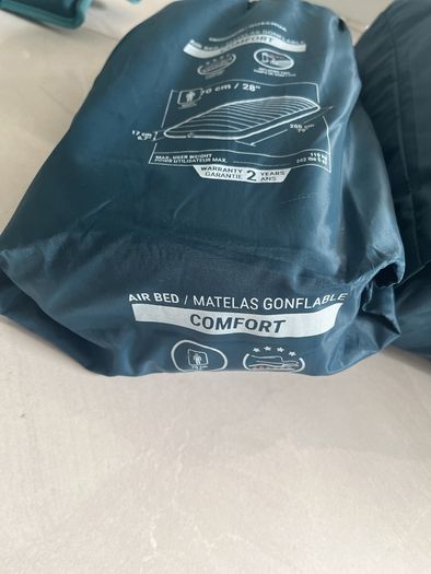 2 Air bed Comfort. 1 single 1 double.