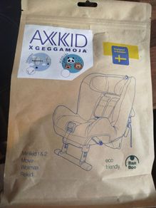 Axkid x Geggamoja Car Seat Cover Minikid 1,2 & Move