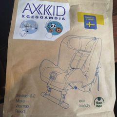 Axkid x Geggamoja Car Seat Cover Minikid 1,2 & Move