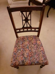 Edwardian chair.