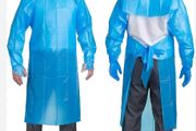 10 Plastic Waterproof Disposable  Aprons/Gowns , size XL