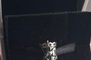 Pandora Sterling Silver &amp; 14K Gold Carousel Merry Go Round Horse Bead