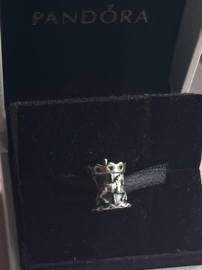 Pandora Sterling Silver & 14K Gold Carousel Merry Go Round Horse Bead