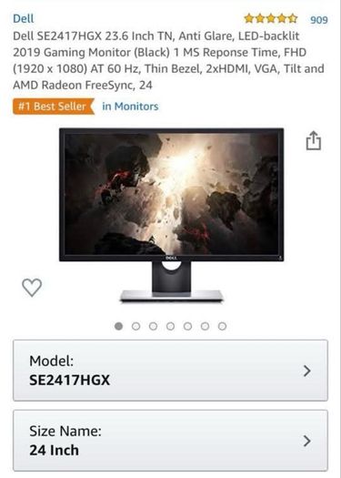 Dell Gaming Monitor