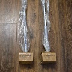 two x brand new 10kilo fixed weight bars