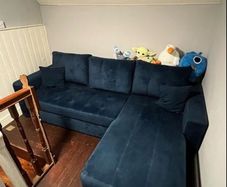 sofa could be laid out into bed
