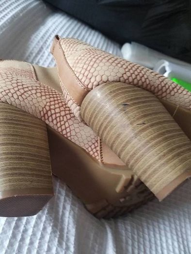 Cream Ankle Boots