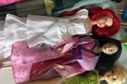 Disney dolls + figures