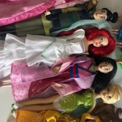 Disney dolls + figures