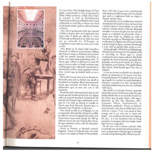 1989/90 Ireland The Irish Stamp Year Book with 48 images of contents