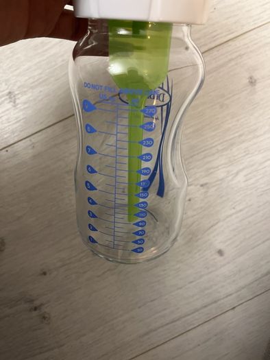 Dr. Browns Glass milk bottles