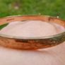 Vintage Ladies 18CT GOLD PLATED Bangle Bracelet Image 4