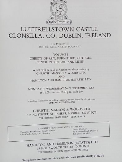 Luttrellstown Castle, Clonsilla, Dublin