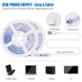 LED Strips Lights, 6M USB LED Lights 2x3M SHINELINE RGB SMD 5050 Color Changing with 24 Key Remote Control Dimmer TV Backlight Mood Light for Home Kitchen Christmas Party Decoration [Energy Class A+] Image 5