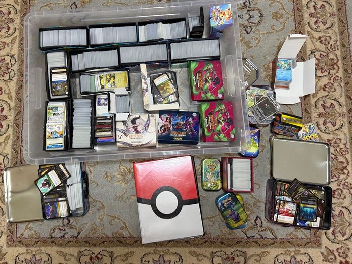 TCG Bulk Pokemon / One Piece / Riftbound , Thousands of cards