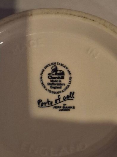 Vintage Churchill Ports of Call Plates