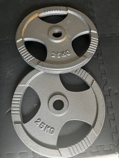 25kg weight plates