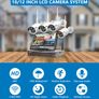 8CH 3MP Wireless Security Cameras Kit Outdoor Waterproof IP Camera Surveillance CCTV System Set with 10.1" Monitor NVR Image 2